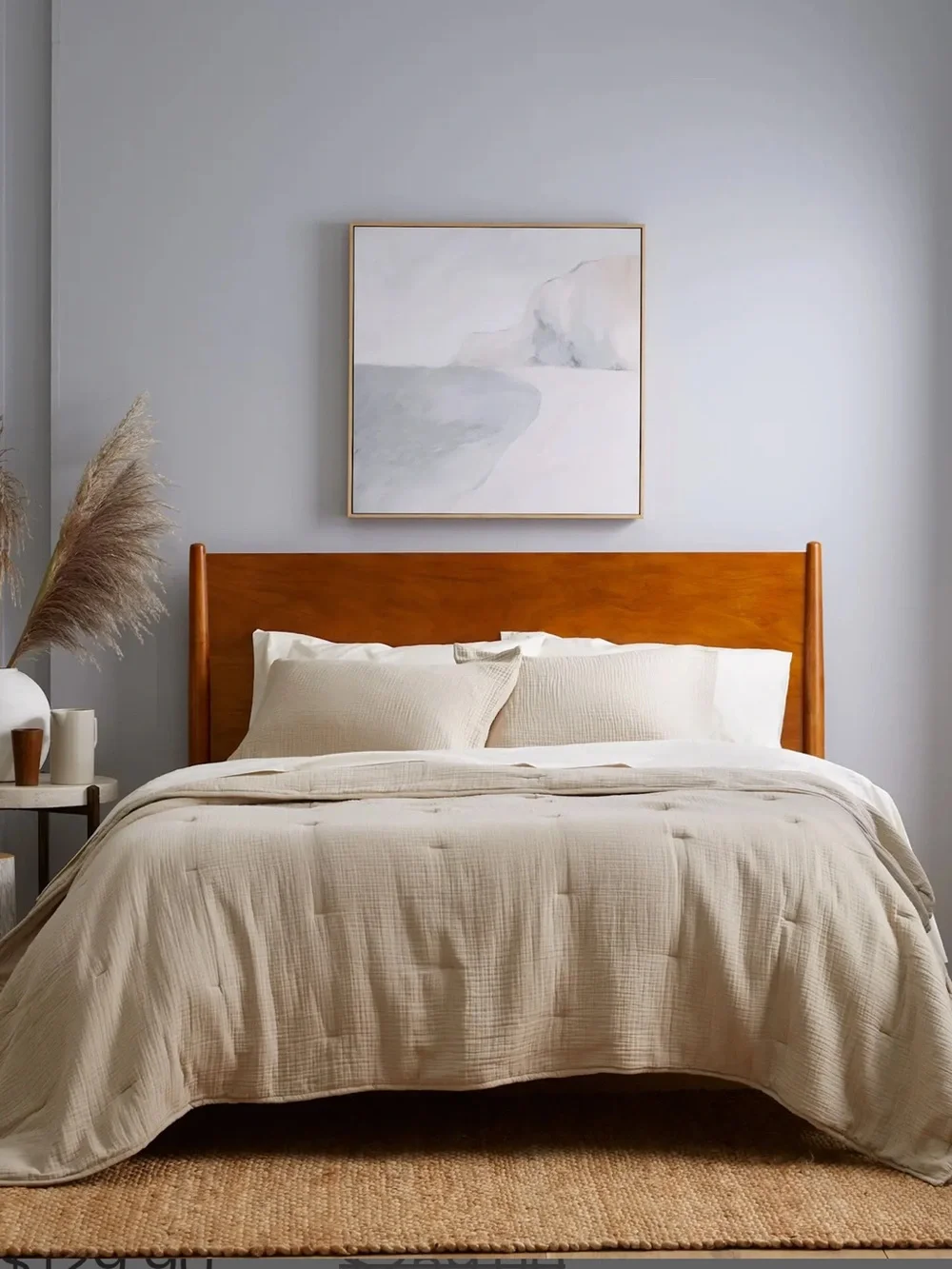 NWT Quince Organic Cotton Gauze Dream Quilt in Dune!